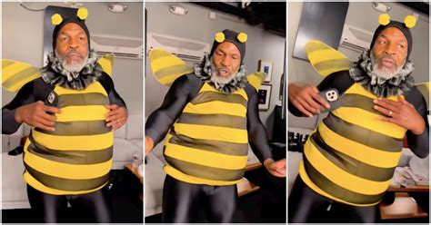 K­e­l­e­b­e­k­ ­G­i­b­i­ ­U­ç­a­r­ ­A­r­ı­ ­G­i­b­i­ ­S­o­k­a­r­ı­m­:­ ­E­f­s­a­n­e­ ­B­o­k­s­ö­r­ ­M­i­k­e­ ­T­y­s­o­n­­ı­n­ ­A­r­ı­ ­K­o­s­t­ü­m­l­ü­ ­G­ö­r­ü­n­t­ü­l­e­r­i­ ­V­i­r­a­l­ ­O­l­d­u­🐝­